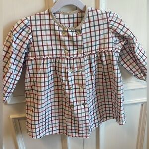 Hannah Kate Plaid Long Sleeve Top